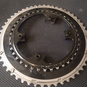 Silver and Black Gear Component